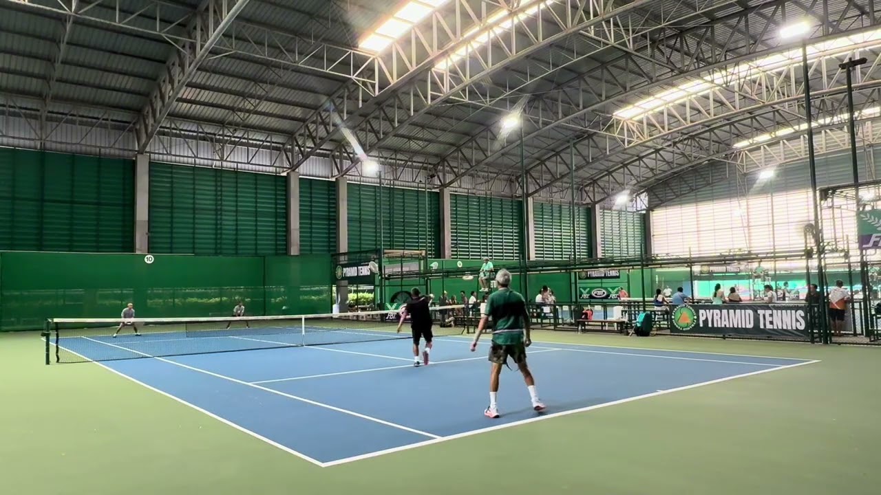 ไกรเพชร/วรวุฒิ Vs อุทิศ/สิริวัฒ (RR) (7:5) RACKET SENIORS TOURNAMENTS 120 Open 2025
