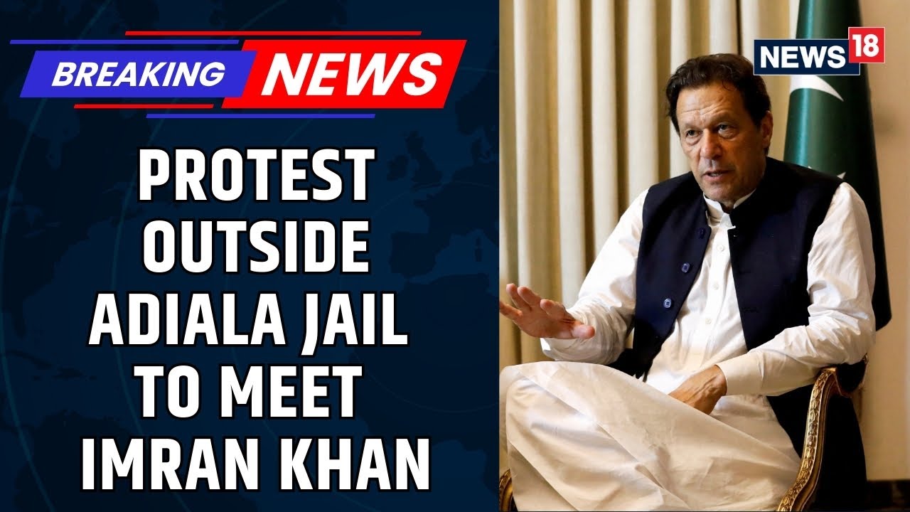 &lsquo;Go, Tell Them&rsquo;: Sohail Afridi and PTI Workers Protest At Adiala Jail To Meet Imran Khan | News18