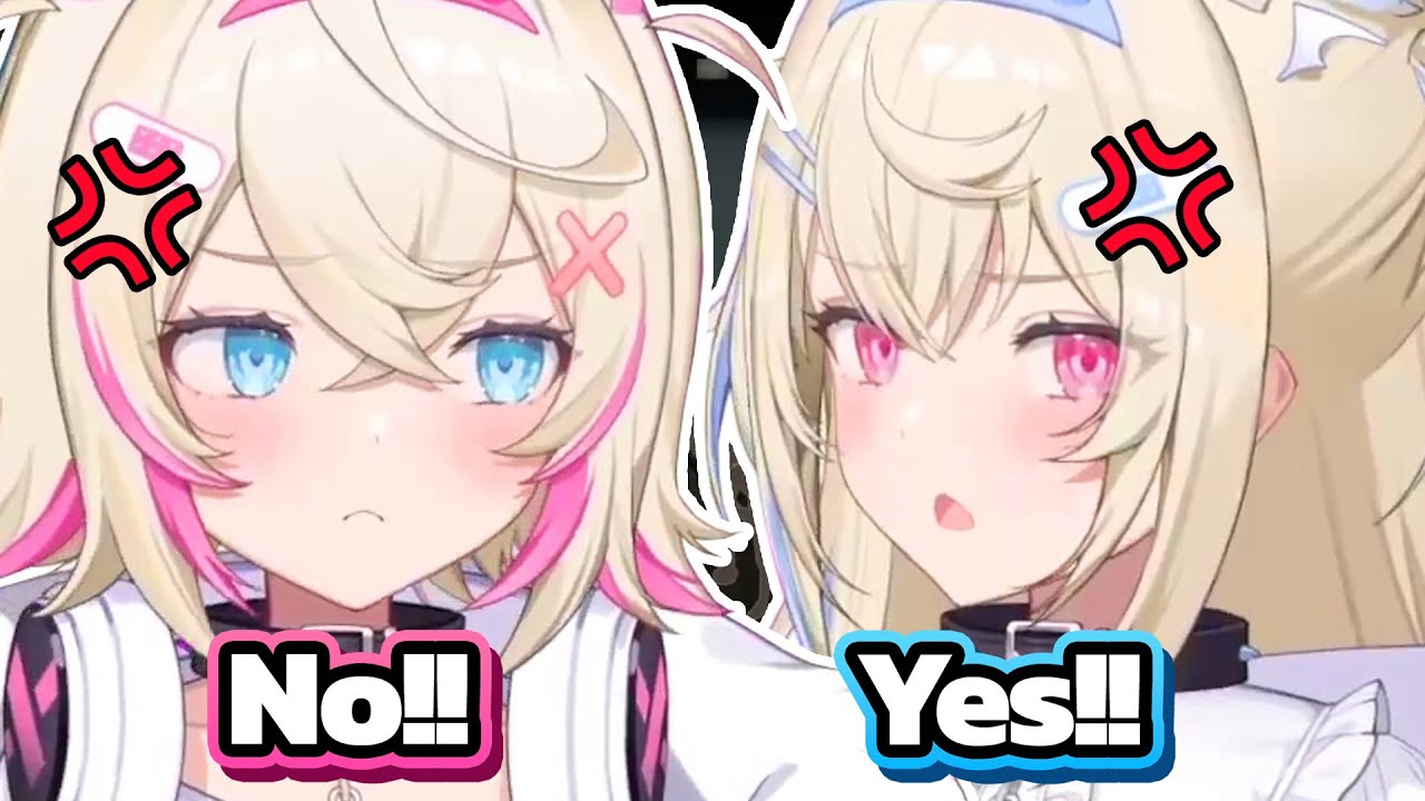 FuwaMoco are still in sync even when they're arguing