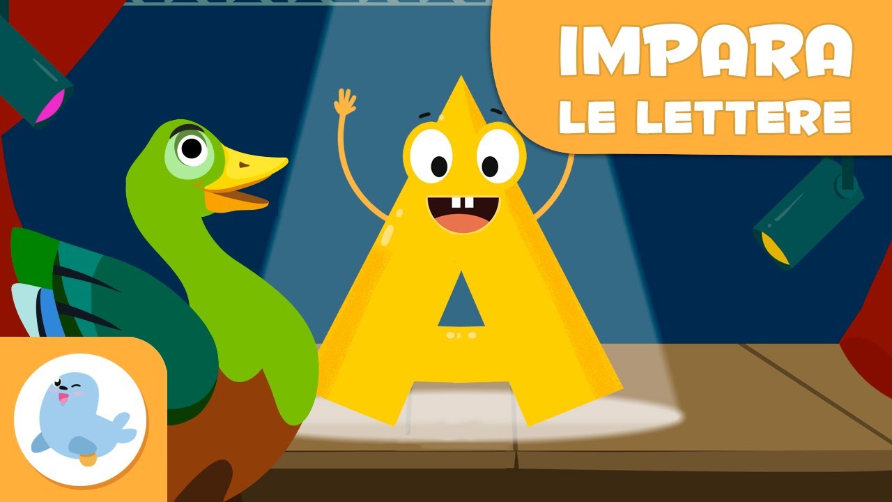 Impara la lettera “A” con Anna l’Anatra | L'alfabeto