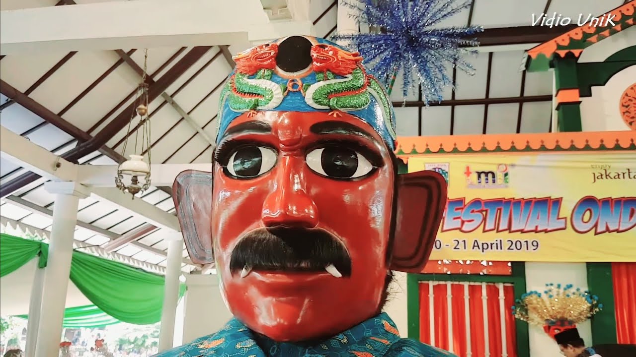 Ondel ondel Festival Ultah TMII 2019 ☆Lomba Merias Ondel2 di Anjungan DKI Jakarta, TMII ● Bag_4