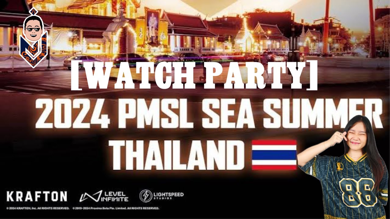 (WATCH PARTY) PMSL SEA SUMMER 2024 #PUBGMOBILE
