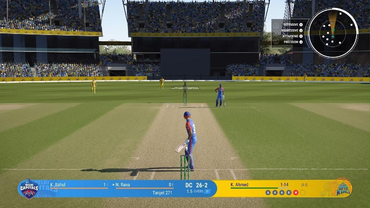 CSK vs DC | IPL 2026 | 2nd Innings Full Gameplay | In-Game Commentry | Cricket 24