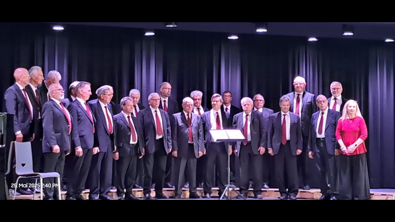 Kantonales Gesangsfest in Sins / 25. Mai 2025 / Männerchor Möriken Wildegg