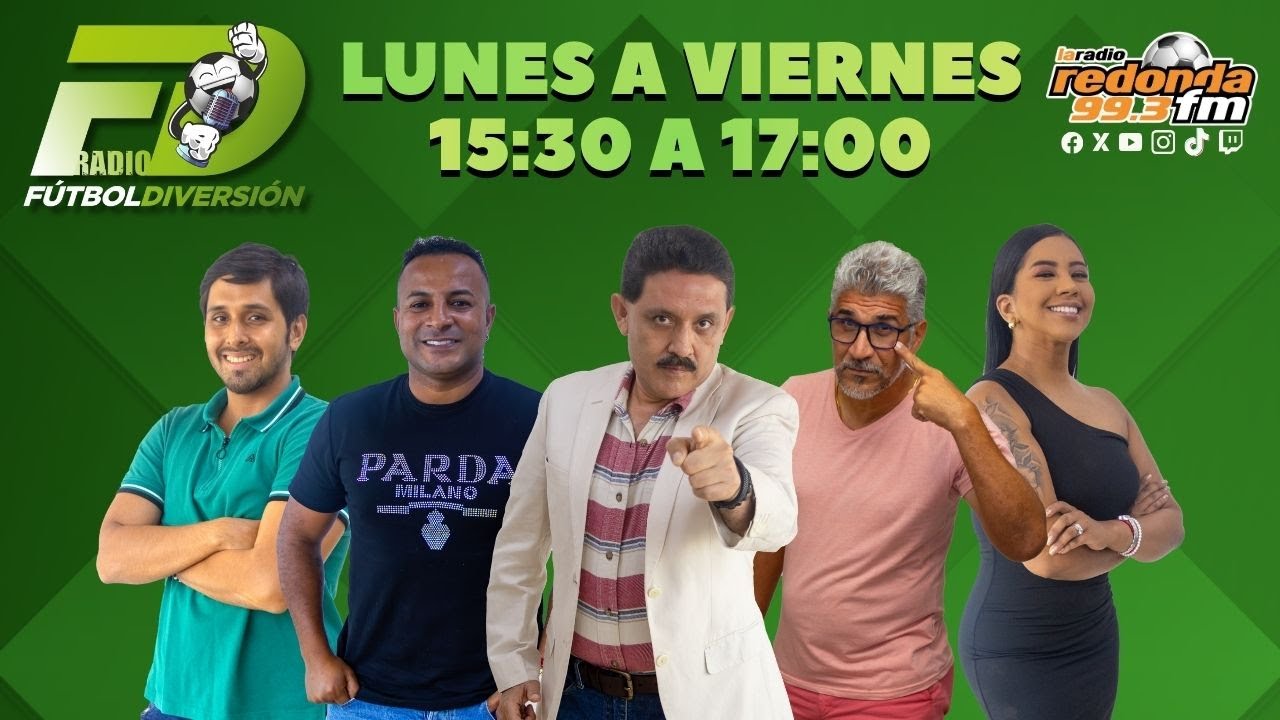 🔴 EN VIVO  /   FÚTBOL DIVERSIÓN RADIO  / 07 DE ENERO 2026