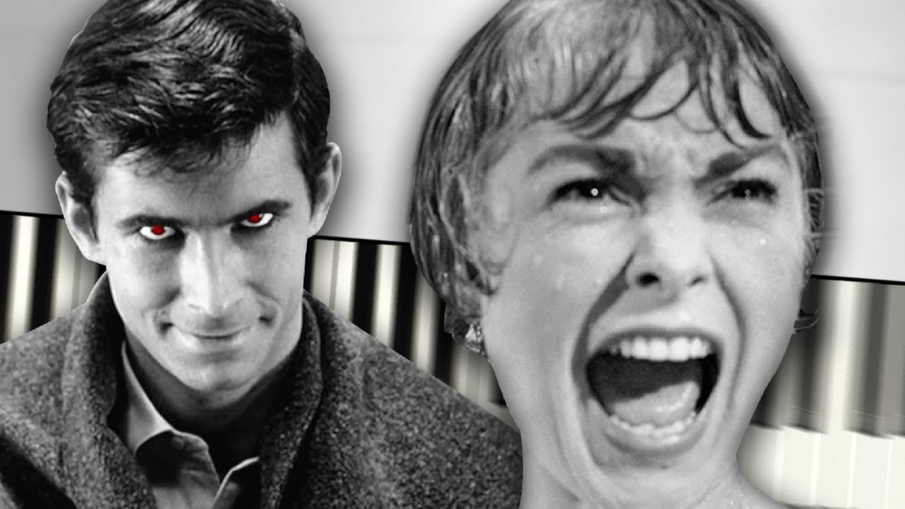 Psycho Theme - Piano Tutorial