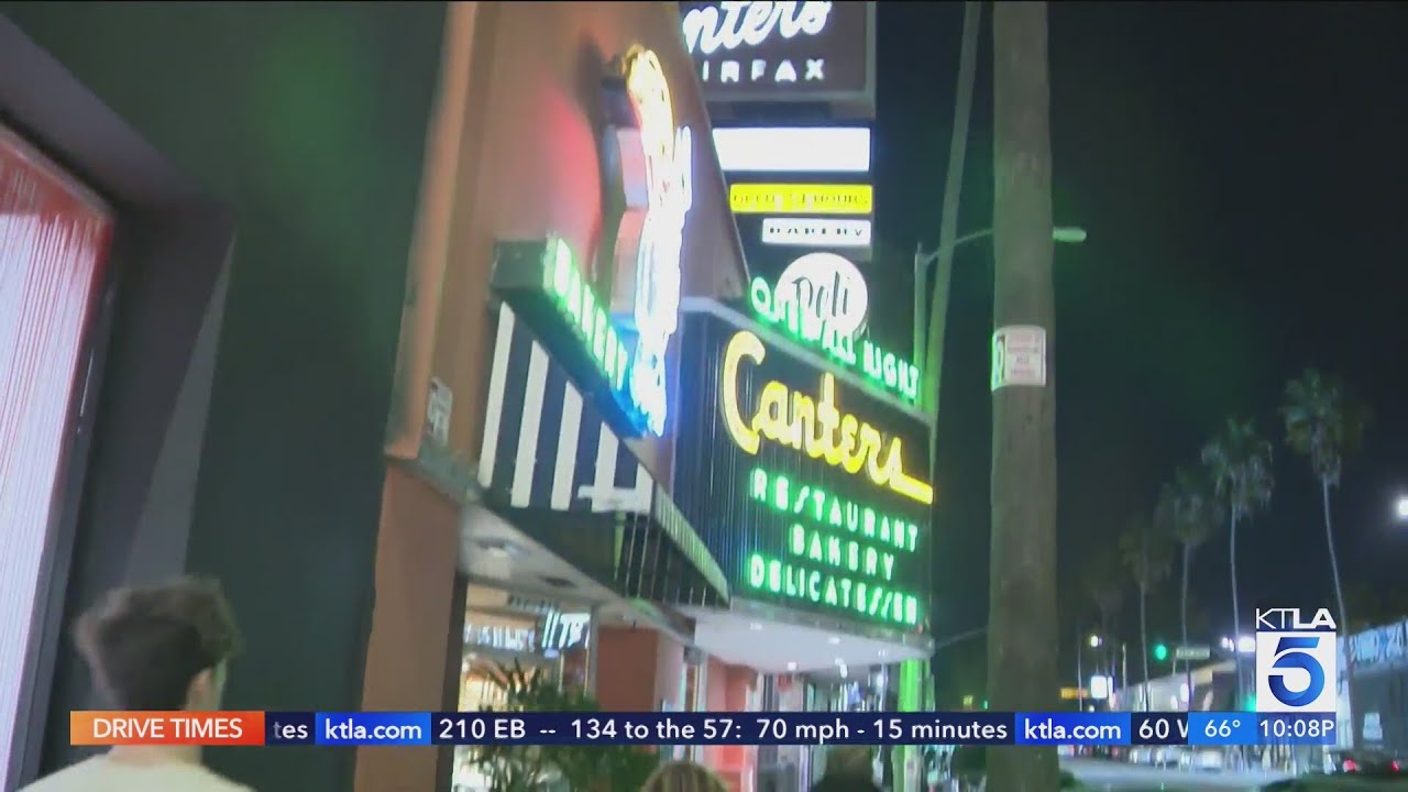 Canters Deli in Los Angeles hit with antisemitic graffiti