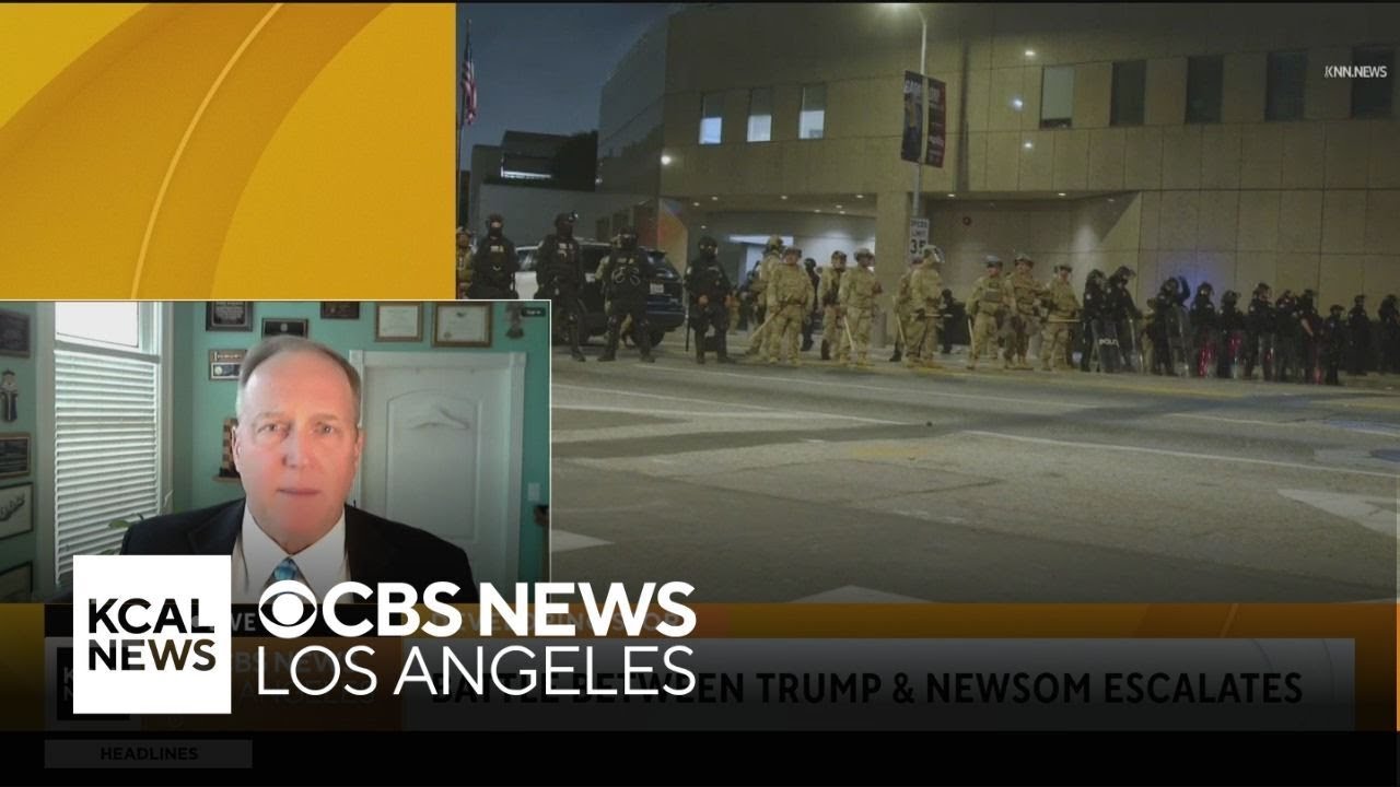 Constitutional law expert discusses the battle between President Trump and Governor Newsom