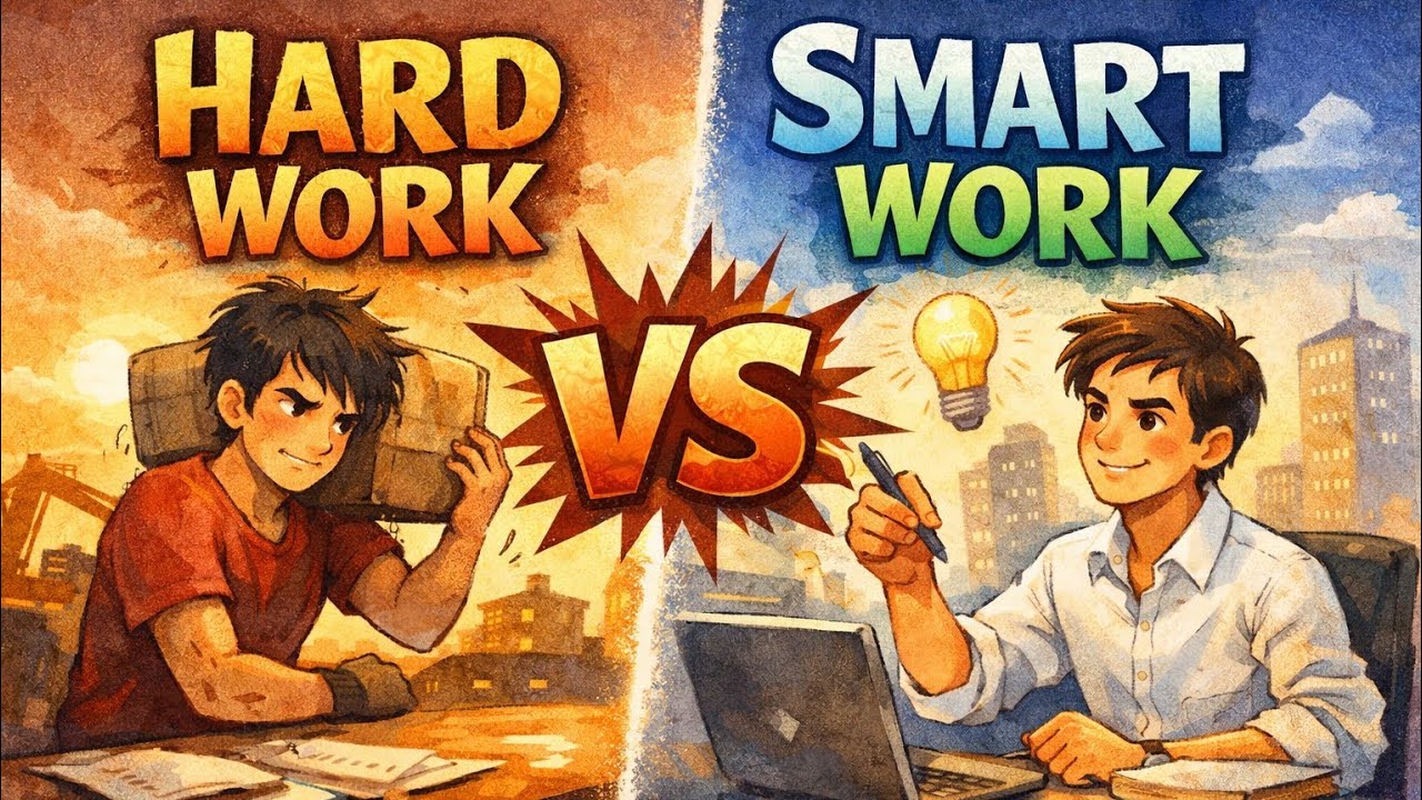 The Choice Between Sweat and Strategy | A Small Story With a Big Lesson | Motivational Story