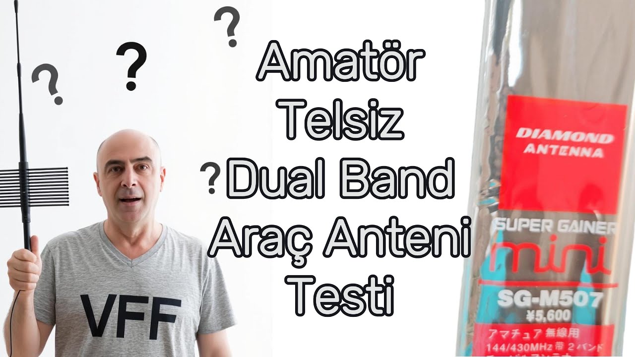 Amatör Telsiz Dual Band Araç Anteni Testi