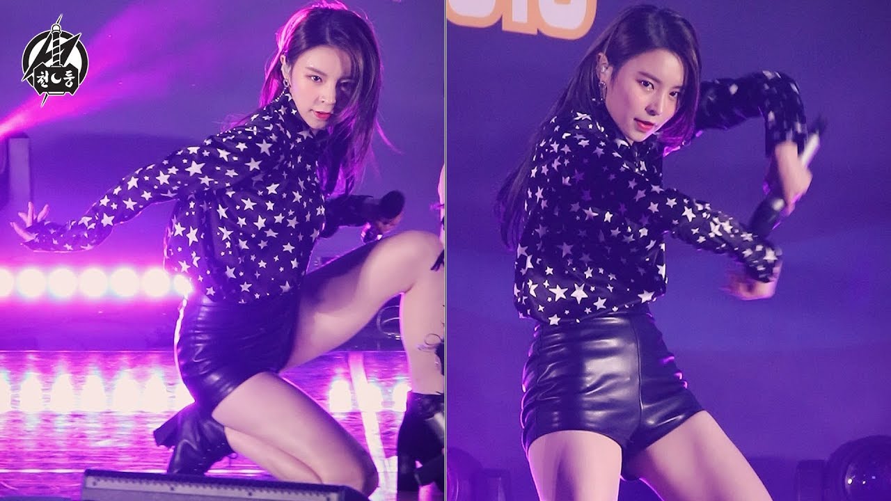 180408 씨엘씨 엘키 직캠 '블랙드레스' BLACK DRESS CLC ELKIE Fancam @한국태국문화교류콘서트 By 천둥