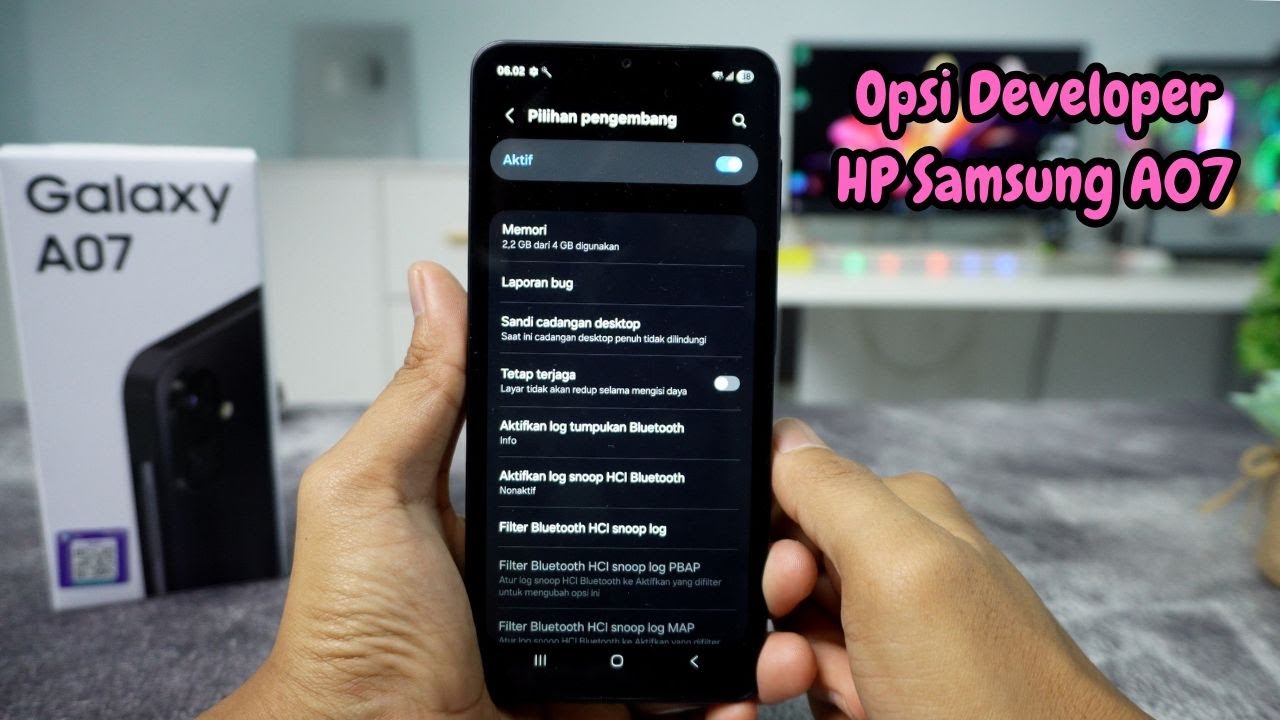 Cara Mengaktifkan Mode Pengembang HP Samsung A07