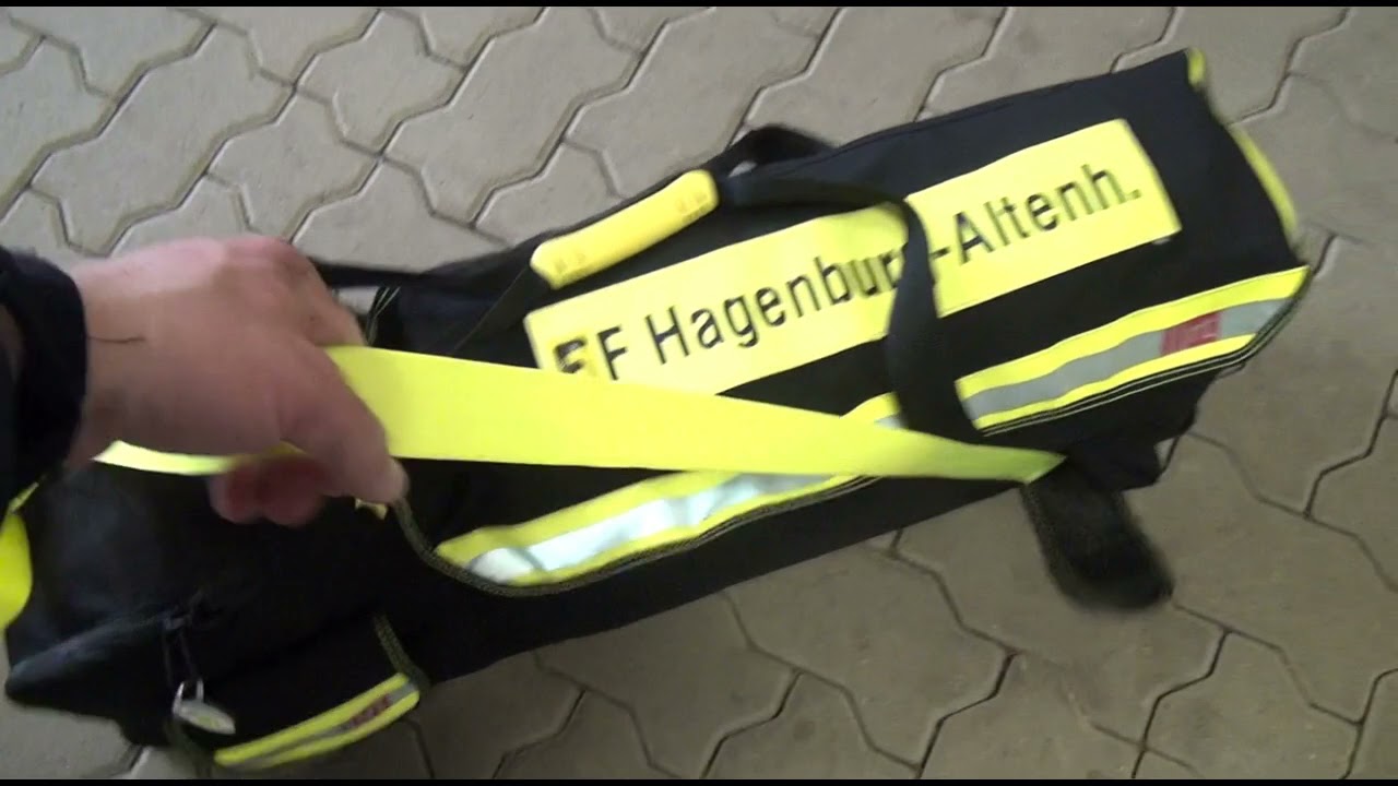 Ausrüstungsvorstellung: Atemschutznotfall-Tasche/Rettungstrupp Tasche