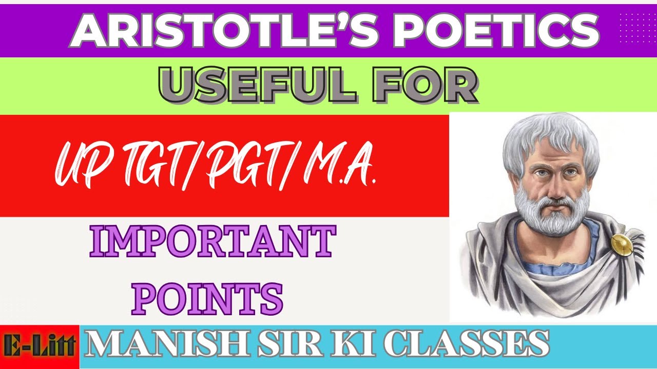 Aristotle's Poetics: Most Important Points