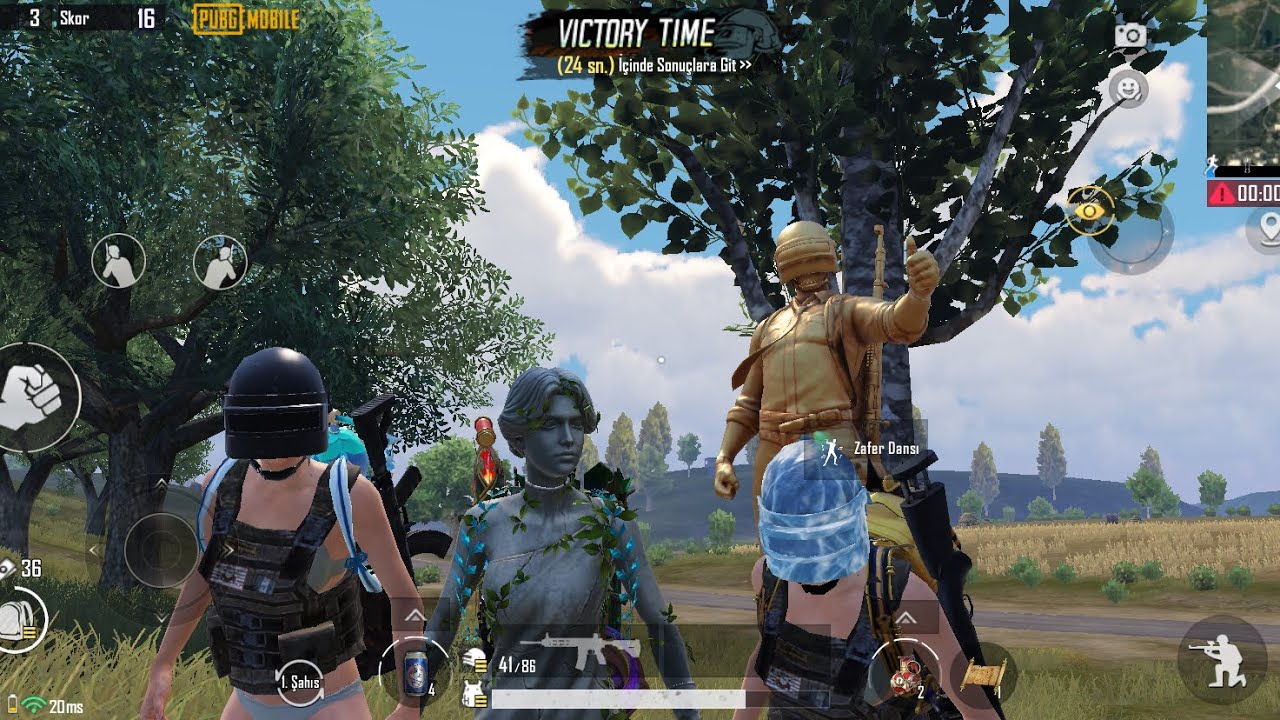 ARKAFAŞLARIMLA PUBG OYNADIM *efsane oynadık*
