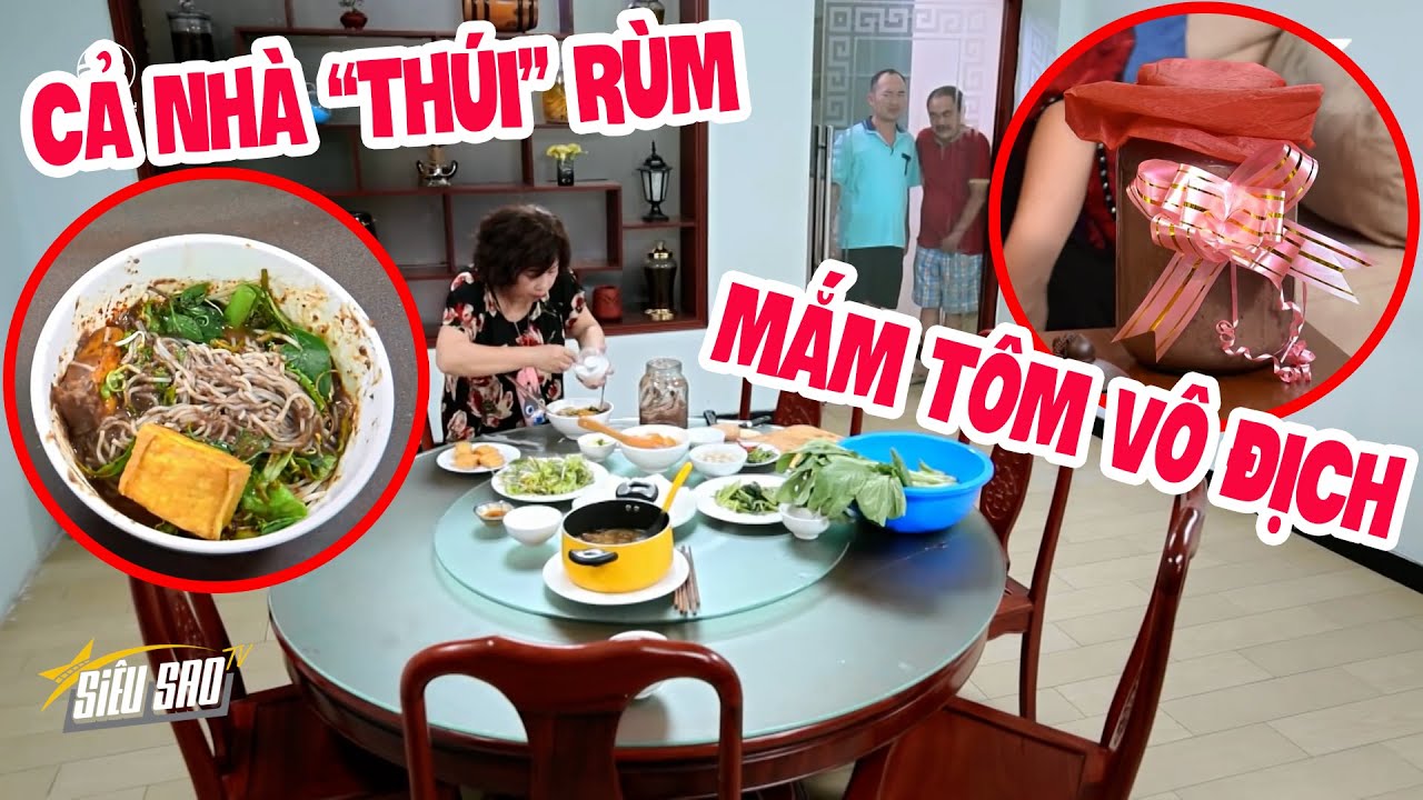 Bà Năm THỬ TÀI tham gia CUỘC THI SÁNG TẠO MẮM TÔM làm cả nhà 