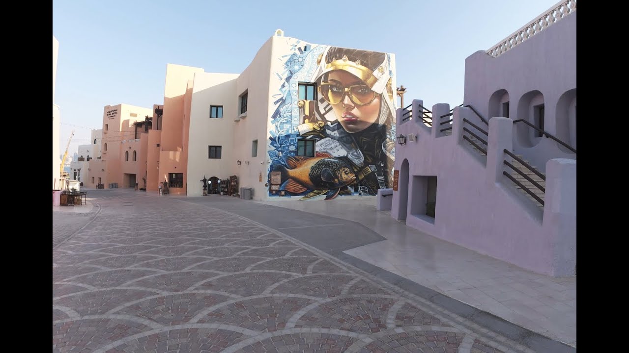 Colorful Mina District Doha Qatar | Walking Tour 4K