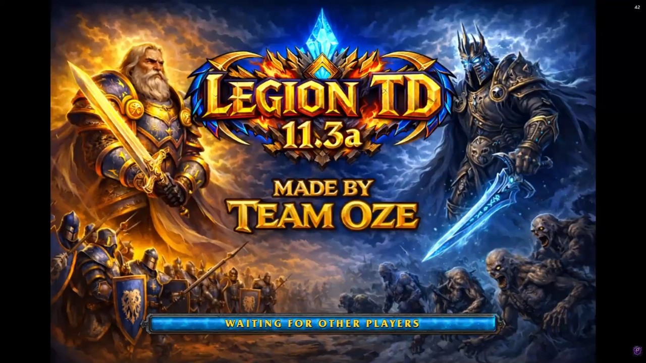 Legion TD 11.3а Team OZE - WC3: Reforged - HIGH ELO ROAD TO 3K #37