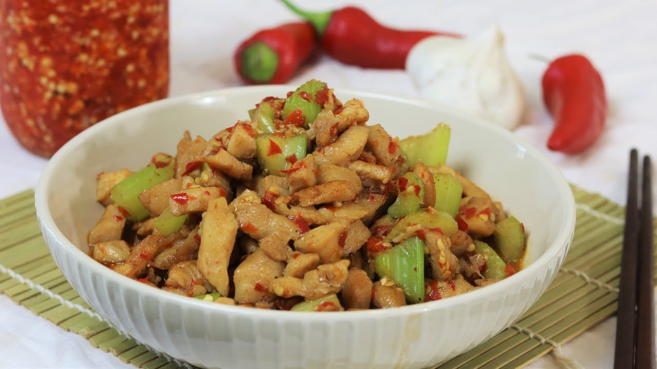Рецепт курицы с нарезанным соусом чили