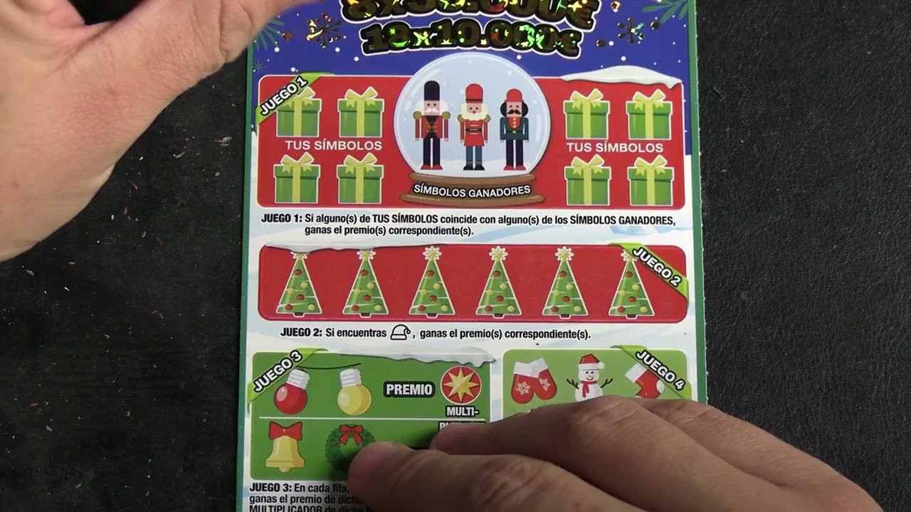 🎄 NUEVO RASCA NAVIDAD EP 2 &ndash; 🎅✨ RASCAS PREMIADOS DE LA ONCE 🎁🕸️