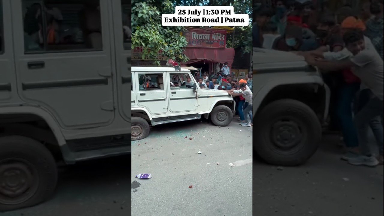 CJP Bihar Entry | Huge Crowd, Massive Protest #protest #CJP