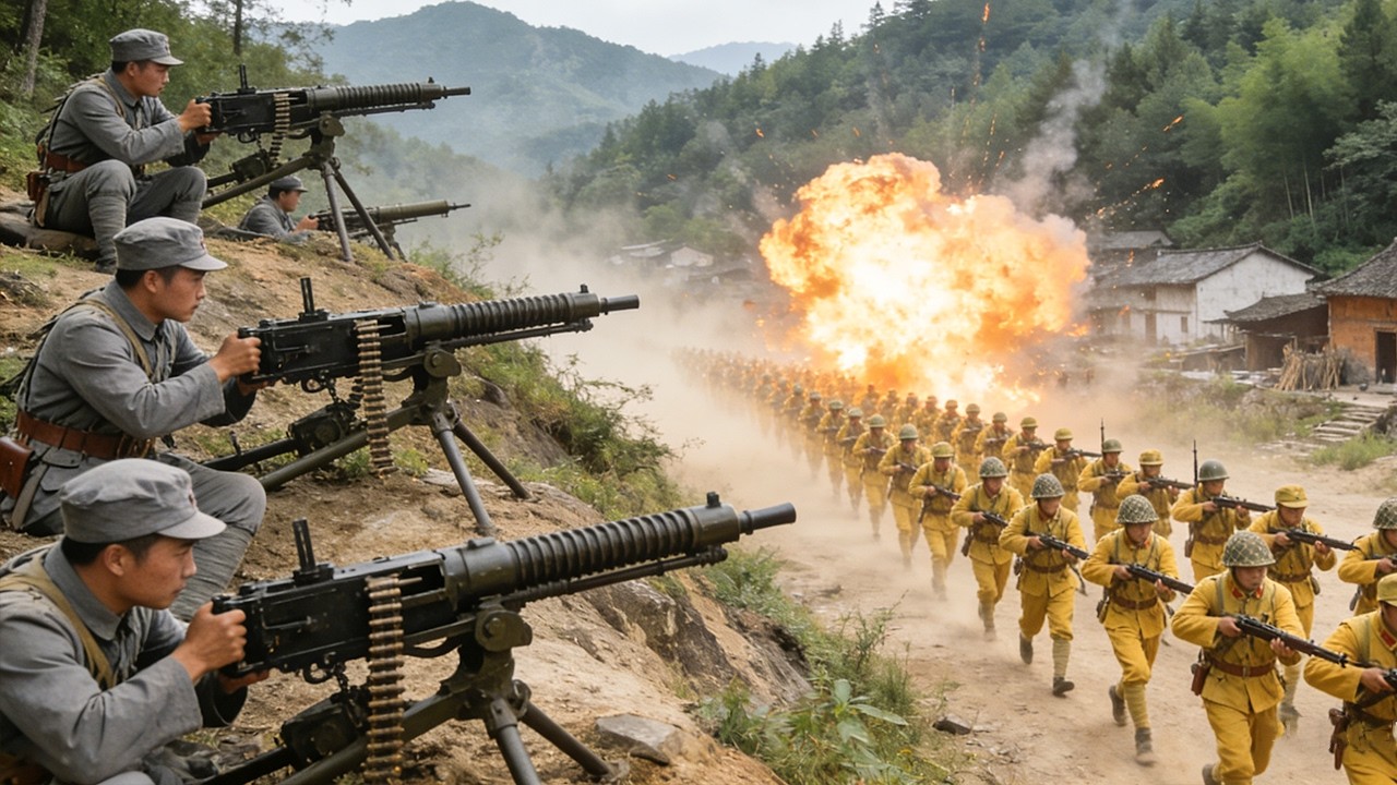日軍進山偷襲，殊不知村民早已設下埋伏，全軍覆沒！⚔️ 功夫 | Kung Fu | 武打 | 抗日