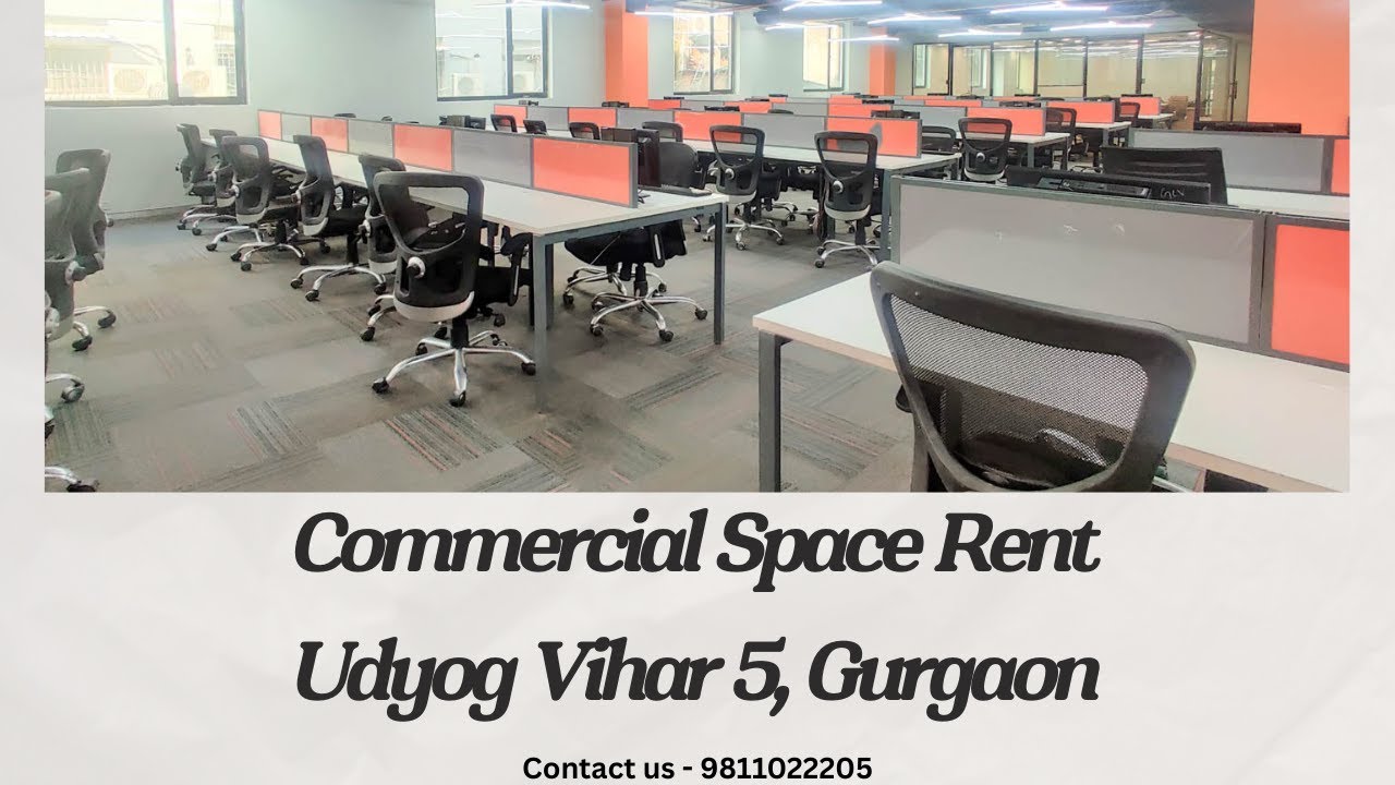 Commercial Space Rent Udyog Vihar 5, Gurgaon | 9811022205 #gurgaon  #commercial #space #rent