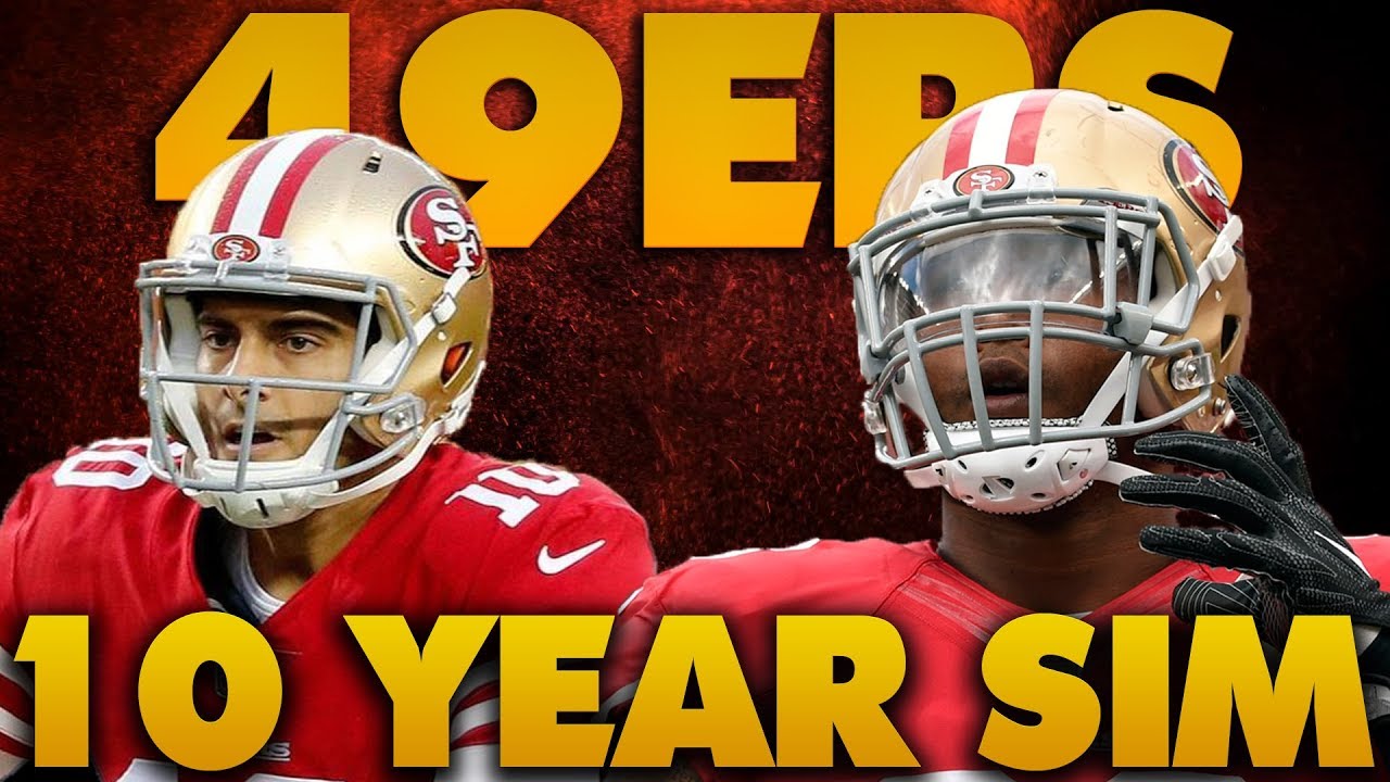 Two Star Receivers in 1 Draft! Madden 19 San Francisco 49ers 10 Year Sim!