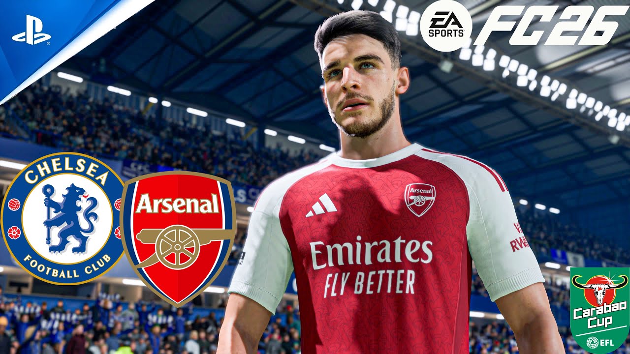 FC 26 | Chelsea vs Arsenal - EFL Cup semi-final 25/26 | PS5