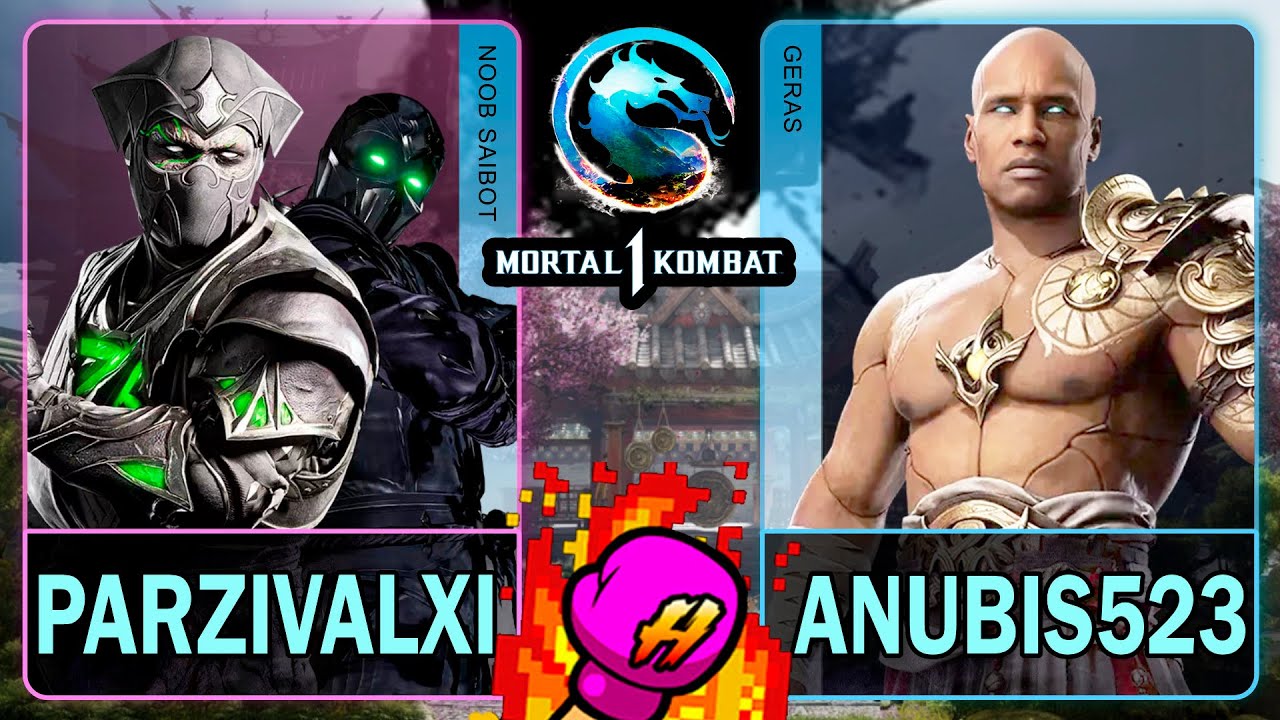 MK1 ParzivalXI (NOOB SAIBOT) VS Anubis523 (GERAS)🥊Mortal Kombat 1🥊4K 60ᶠᵖˢ