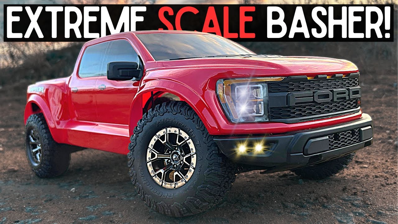 САМЫЙ ЭКСТРЕМАЛЬНЫЙ МАСШТАБНЫЙ РУЛЕВОЙ АВТОМОБИЛЬ ВСЕХ ВРЕМЕН? - НОВЫЙ Traxxas Ford Raptor R!