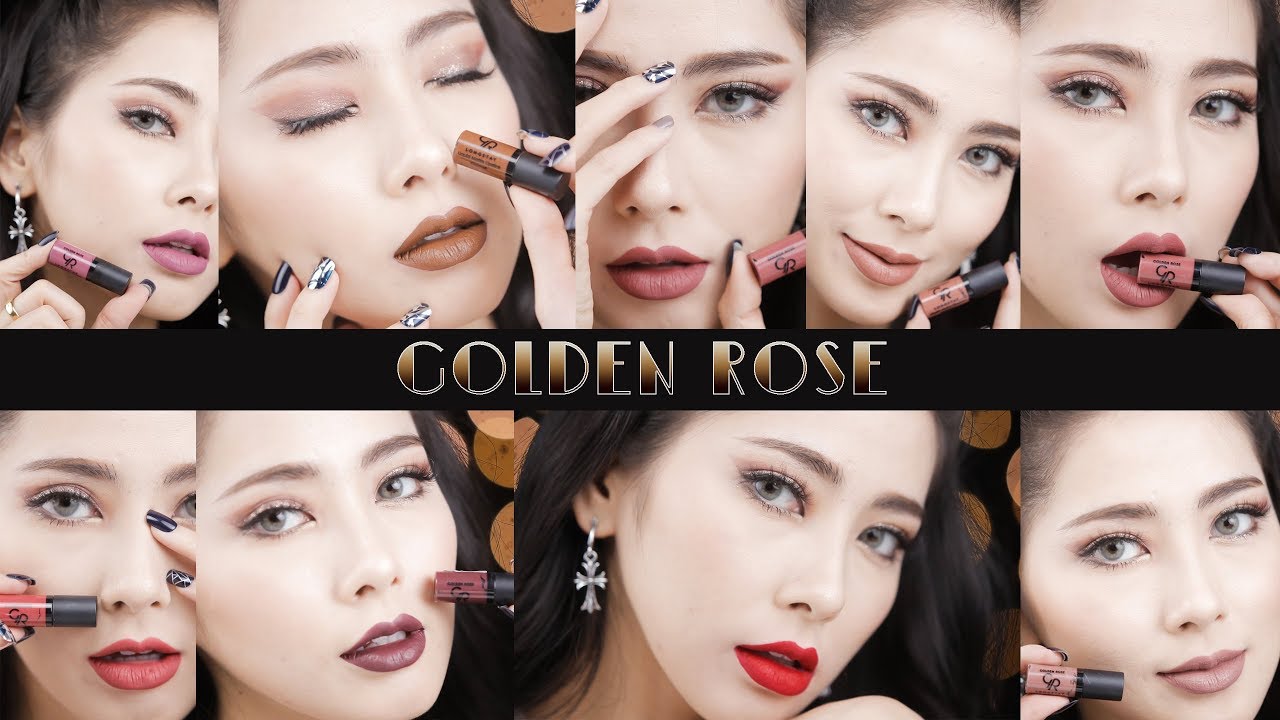 REVIEW : Golden Rose Liquid Matte Lipstick Mini
