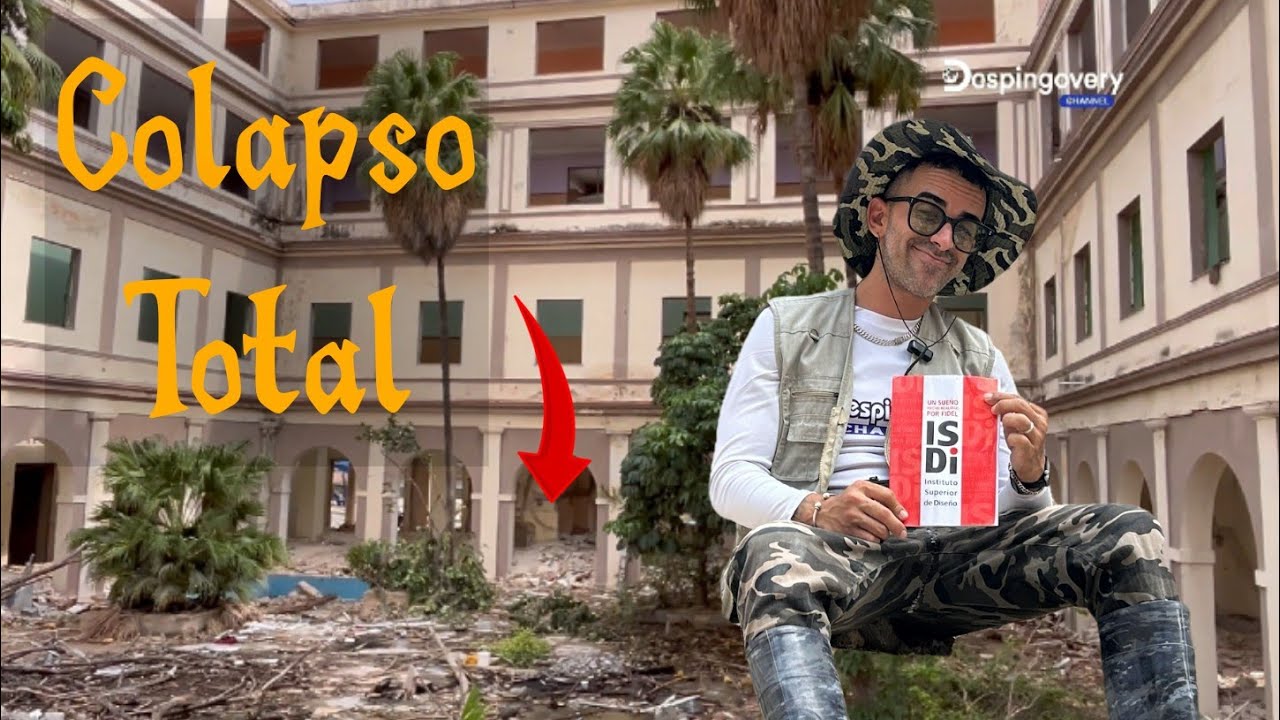 🏛🚧así está el ISDI (Instituto Superior de Diseño Industrial) después de su último colapso.
