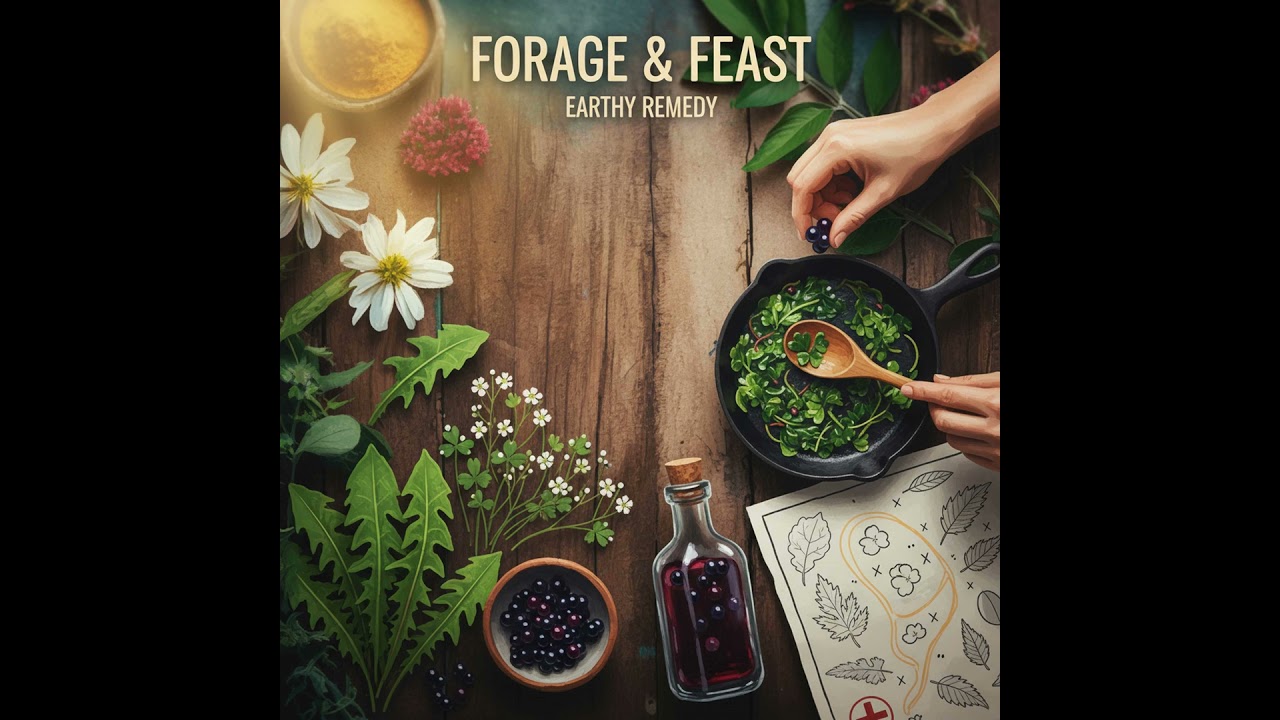 Forage & Feast: A Safe Beginner’s Guide to Wild Edibles and Kitchen Remedies