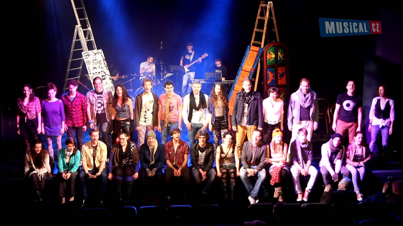 Čas měř jen láskou (Seasons of Love) - muzikál RENT - Praha 2014 (Divadlo Kalich)