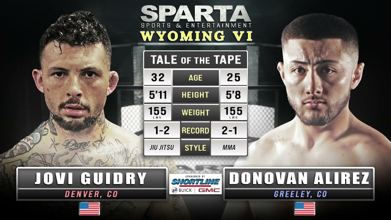 SSE WY6 Jovi Guidry v Donovan Alirez