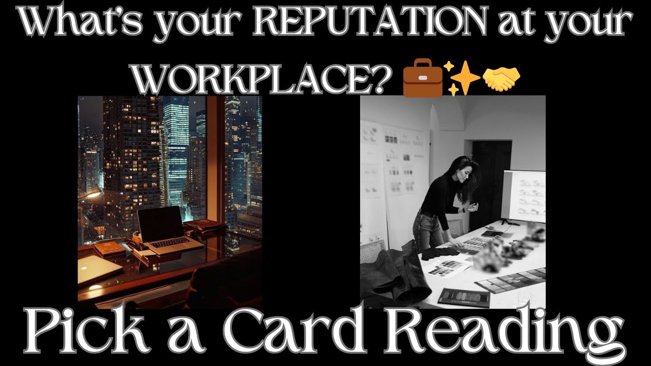 (Pick a card) What's your REPUTATION at your WORKPLACE? ☕💼📊       Pick a Pile Tarot Card reading