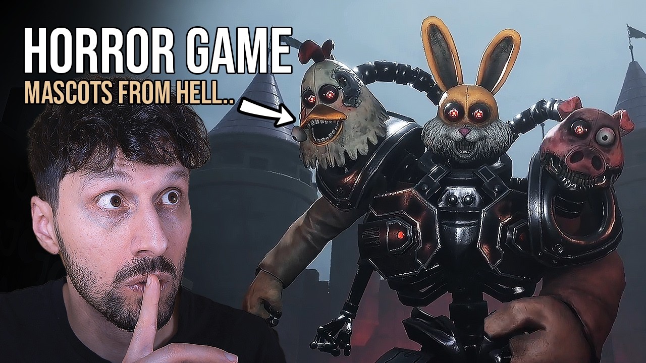 The scariest mascots you will see.. 【Dark Deception - Chapter 4 - Mascot Mayhem】