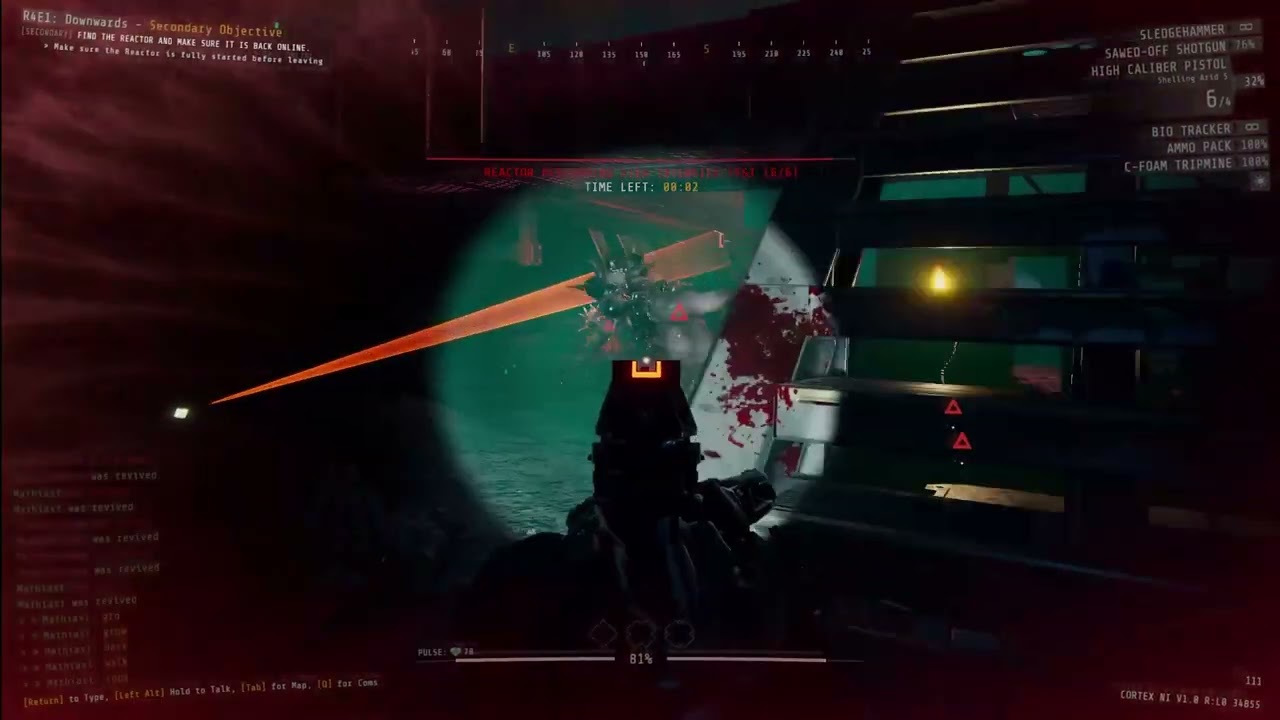 I'M STILL STANDING | POV You Are Solo Holding R4E1 Extreme Reactor | GTFO Gameplay