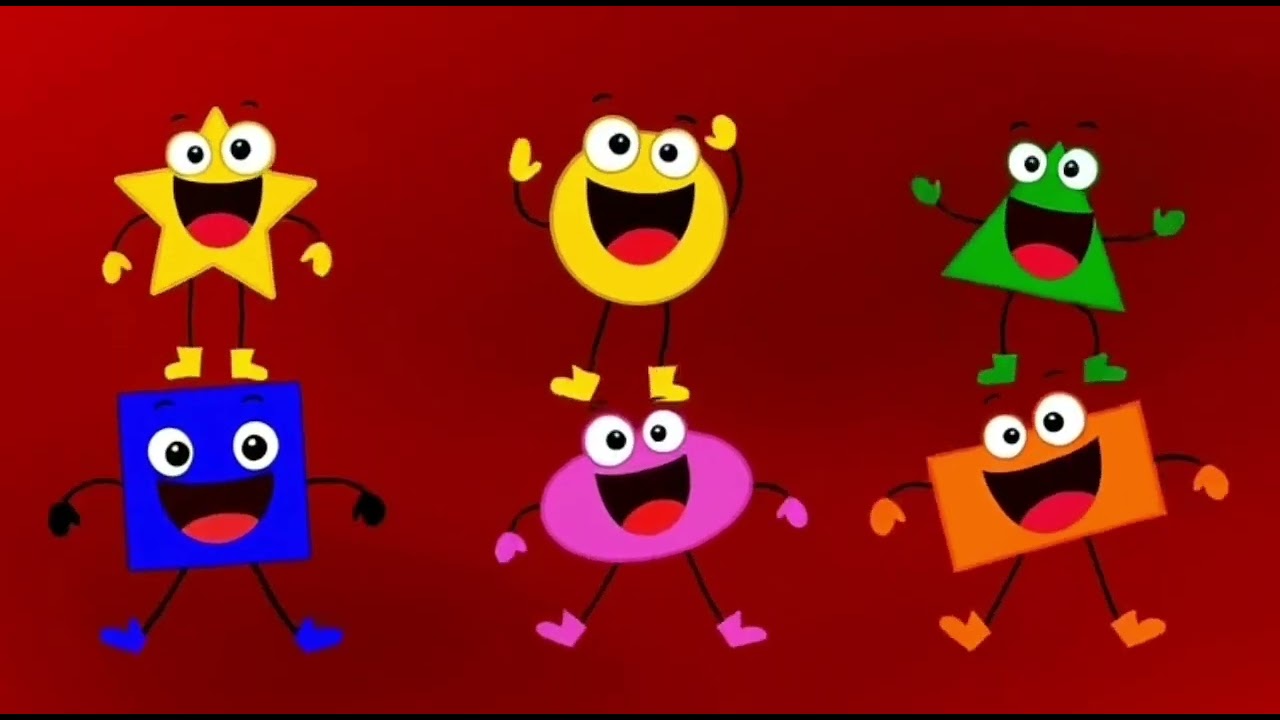 Kids Shapes Learning-Learn Shapes-Triangle-circle-square-rectangle-shapes fun