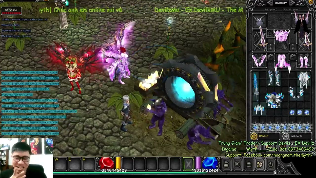 DevilzMU - Test nhân phẩm Mysterious Option - bonus phụ tăng sức mạnh