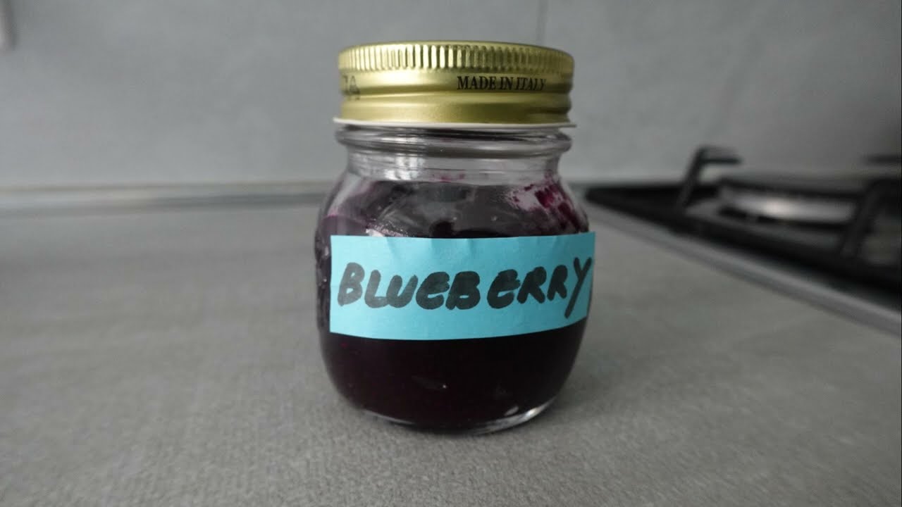 Healthy Blueberry Jam 🍇 | No Preservatives, No Refined Sugar, Homemade Goodness