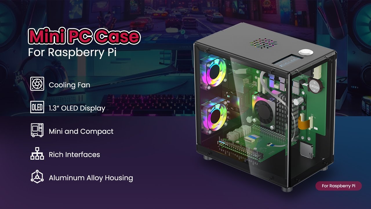 Unboxing & Assembling the Elecrow Mini PC Case for RaspberryPi 5