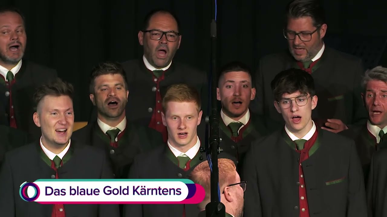Das blaue Gold Kärntens - (Seenliederschnaßn) - MGV Scholle Haimburg/Völkermarkt