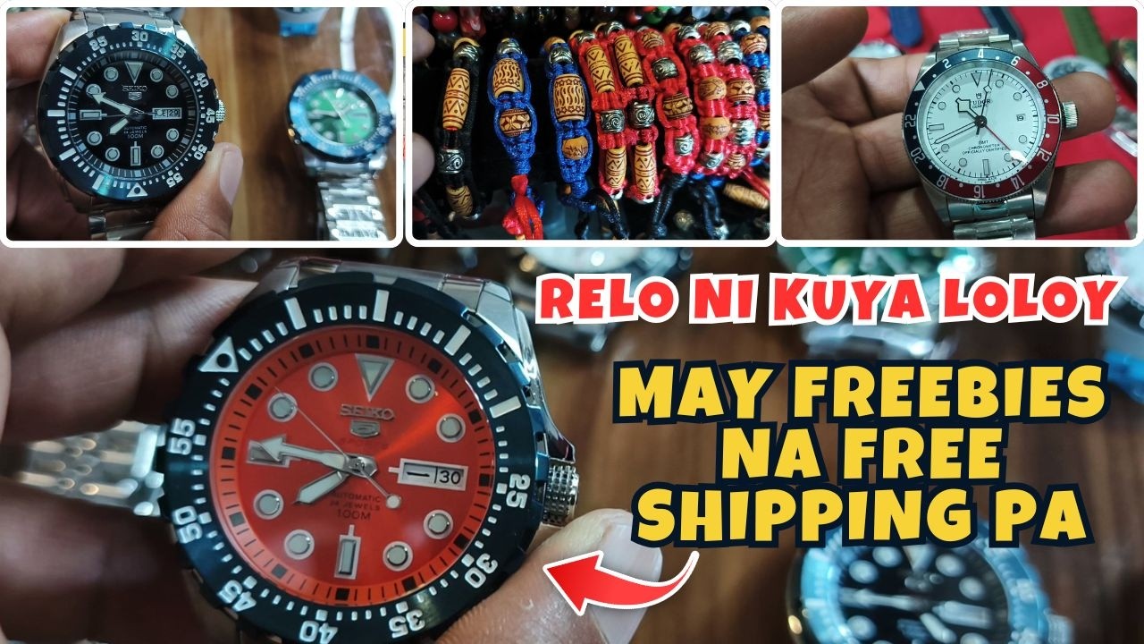 RELONG PANG MASA MAY ANIK ANIK AT FREEBIES NA FREE SHIPPING PA