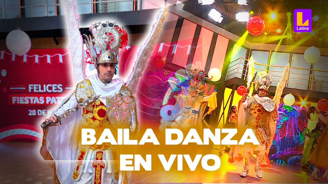 Santi Lesmes demuestra su talento al bailar 'La diablada' l Arriba Mi Gente