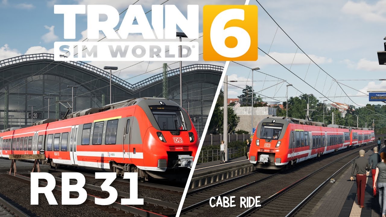 RB 31 Train cab ride  🚂🇩🇪Sim World 6#trainsimworld6 