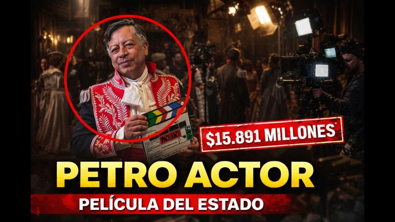 La película sobre la película del Almirante Padilla y el debut cinematográfico de Gustavo Petro