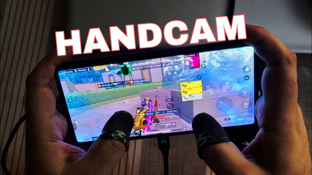 NUBIA RED MAGIC 10 PRO PUBG TEST 120 FPS 🔥 HANDCAM