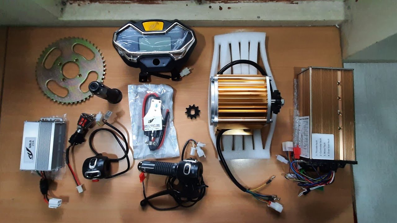 60/72V 1500W HIGH SPEED E-BIKE CONVERSION KIT